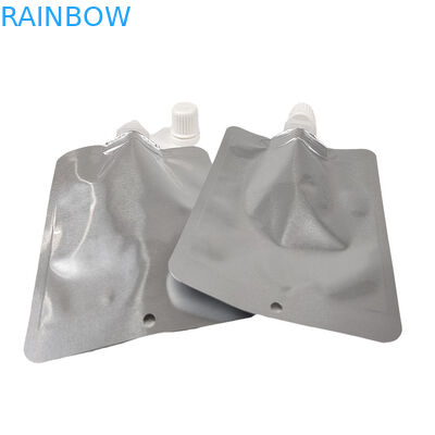 بسته بندی شده چاپی پلاستیکی کیف ایستاده برای آبمیوه چاپ دیجیتالی کاغذ آلومینیوم ضد بوی با لوگو