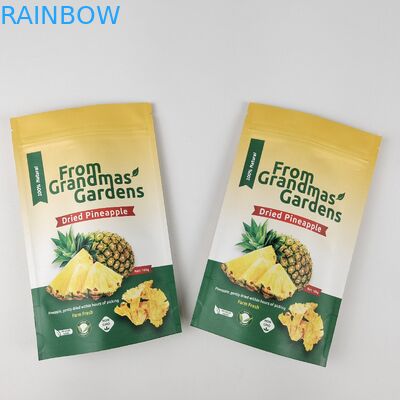 چاپ دیجیتال سفارشی دوستانه با محیط زیست کیسه ایستاده ی اشک شکاف میوه های خشک آجیل کدو بسته بندی کیسه پلاستیکی