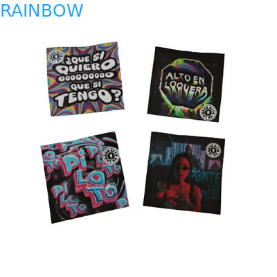 پاکت های نمونه قابل بسته بندی مجدد ضد بویایی با پنجره شفاف پودر بسته بندی کیسه پلاستیکی