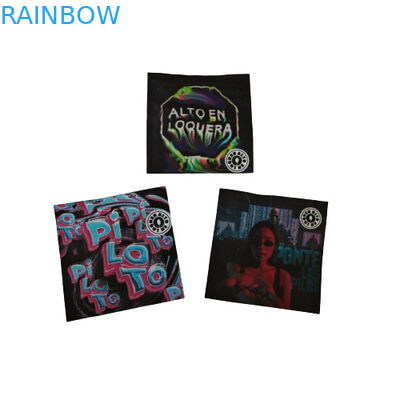 پاکت های نمونه قابل بسته بندی مجدد ضد بویایی با پنجره شفاف پودر بسته بندی کیسه پلاستیکی