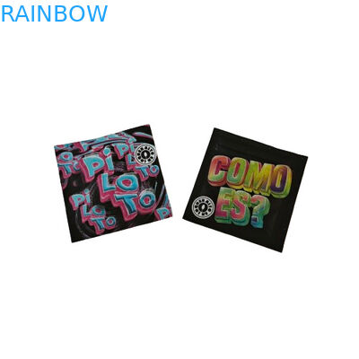 پاکت های نمونه قابل بسته بندی مجدد ضد بویایی با پنجره شفاف پودر بسته بندی کیسه پلاستیکی