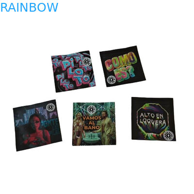 پاکت های نمونه قابل بسته بندی مجدد ضد بویایی با پنجره شفاف پودر بسته بندی کیسه پلاستیکی