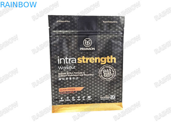 کیف های بسته بندی فولیک آلومینیومی با کف صاف با دریچه و زیپ