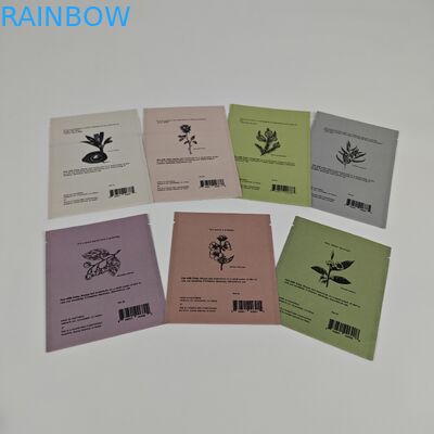 Ziplock Biodegradable Kraft Stand Up Pouch چاپ دیجیتال کیسه های مایلار قابل بسته بندی مجدد