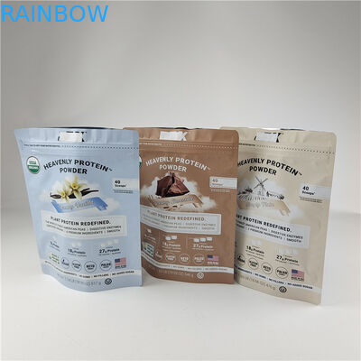 چاپ ديجيتال سفارشي بسته بندي زپ بلند ضد بوي ضد رطوبت