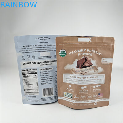 چاپ ديجيتال سفارشي بسته بندي زپ بلند ضد بوي ضد رطوبت