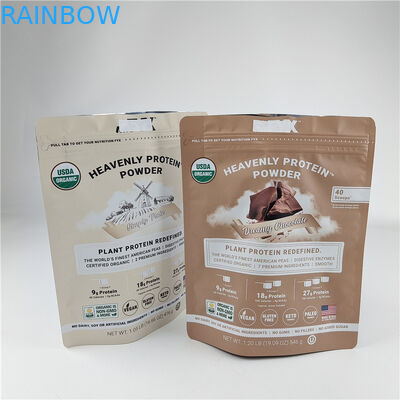 چاپ ديجيتال سفارشي بسته بندي زپ بلند ضد بوي ضد رطوبت