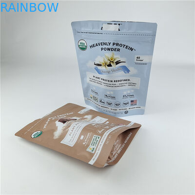 چاپ ديجيتال سفارشي بسته بندي زپ بلند ضد بوي ضد رطوبت