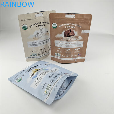 چاپ ديجيتال سفارشي بسته بندي زپ بلند ضد بوي ضد رطوبت