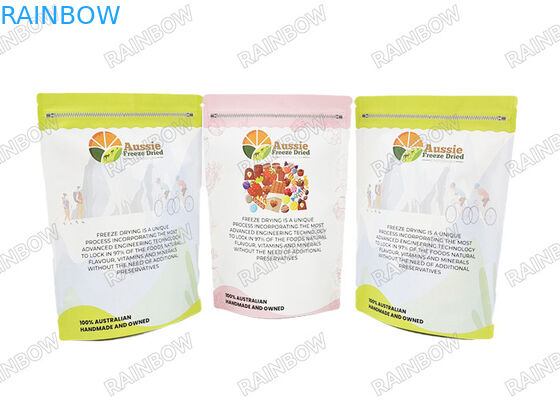 پنبه آلومينيوم ضد بوي بلند کيسه باز بسته زپ لاک ضد بچه 28 گرمي کيسه هاي مايلار