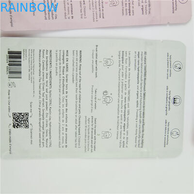 طراحی جدید اندازه و رنگ های سفارشی موجود کیسه های صاف بسته بندی برای بسته بندی مواد غذایی