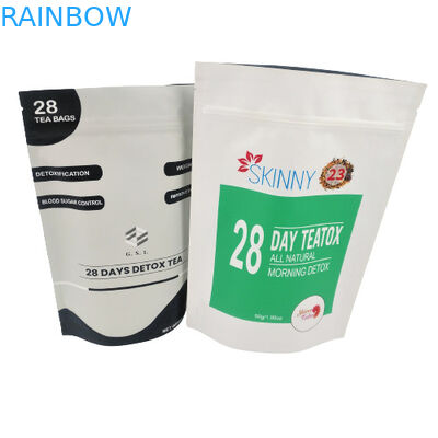 بسته بندی کیسه های چای خشک در کیسه های کاغذی کرافت