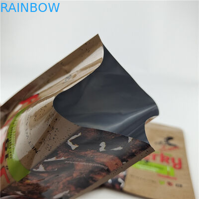 کارخانه عمده فروشی سفارشی چاپی قابل بازپرداخت ضد رطوبت ورق آلومینیوم لایه دار کیسه های Mylar