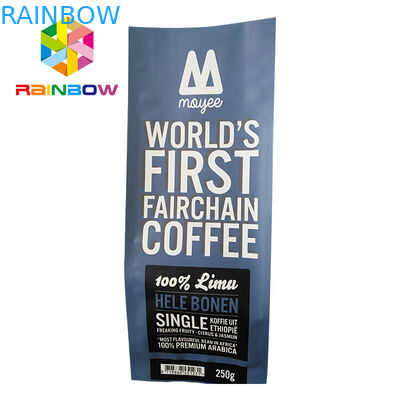 10-12 روز زمان تولید کیسه پایینی مربع بسته بندی بسته بندی کیسه پایینی