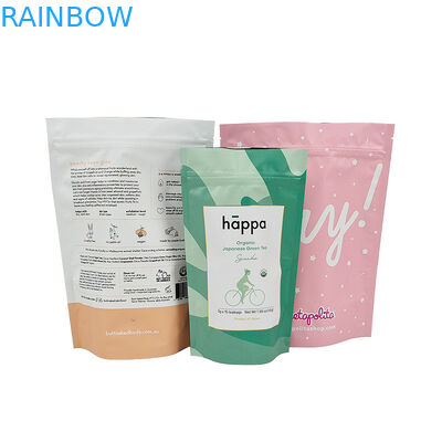 بسته ی ایستاده / بسته ی مواد مخدر / بسته ی مواد مخدر / بسته بندی مواد مخدر بسته بندی ورق آلومینیومی با زیپ بالا