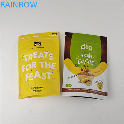 کیفیت بالا چاپ دیجیتال سفارشی PE استفاده مجدد کیف زیپ پلاستیکی