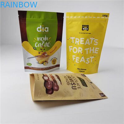 کیفیت بالا چاپ دیجیتال سفارشی PE استفاده مجدد کیف زیپ پلاستیکی