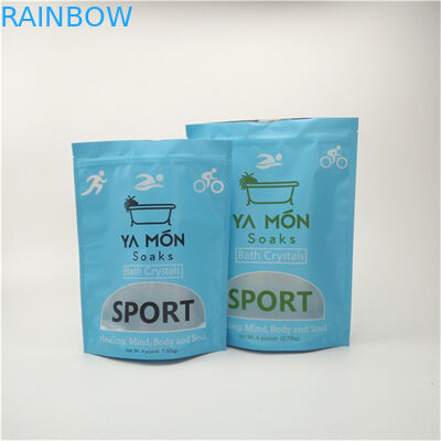 صاف پذیرفته شده تا 10 رنگ در دسترس تولید کننده سفارشی لوگو خود را Mylar بسته بندی ساکت