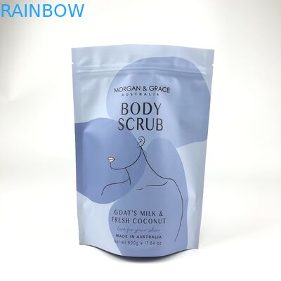 CDR AI PSD PDF طراحی فایل حمام نمک کیسه های مایلار برای لوازم آرایشی کیسه های سفارشی