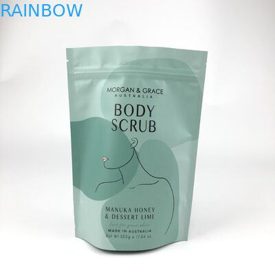 CDR AI PSD PDF طراحی فایل حمام نمک کیسه های مایلار برای لوازم آرایشی کیسه های سفارشی