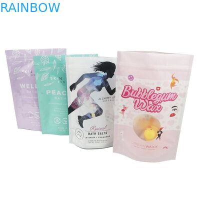 کیسه بسته بندی آرایشی سفارشی برای کیسه ی پاک کننده بدن ایستاده در اندازه های مختلف