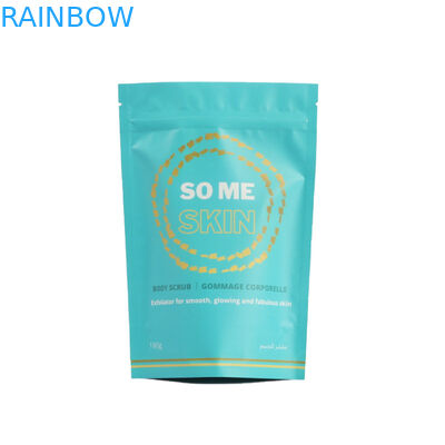 کیسه بسته بندی آرایشی سفارشی برای کیسه ی پاک کننده بدن ایستاده در اندازه های مختلف