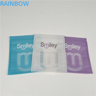 پاک کننده های دندان های صاف Mylar سه طرف بسته بندی بسته بندی پلاستیکی بسته بندی ضد نشت و ضد رطوبت