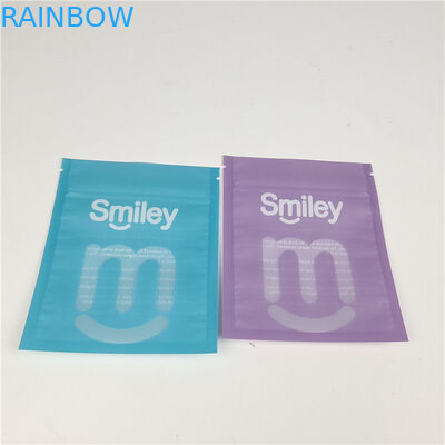 پاک کننده های دندان های صاف Mylar سه طرف بسته بندی بسته بندی پلاستیکی بسته بندی ضد نشت و ضد رطوبت