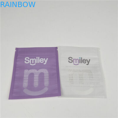 پاک کننده های دندان های صاف Mylar سه طرف بسته بندی بسته بندی پلاستیکی بسته بندی ضد نشت و ضد رطوبت