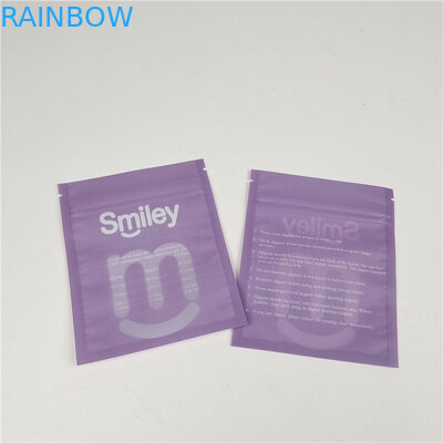 پاک کننده های دندان های صاف Mylar سه طرف بسته بندی بسته بندی پلاستیکی بسته بندی ضد نشت و ضد رطوبت