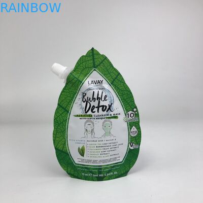 برچسب سفارشی با کیفیت بالا چاپ شده طراحی جدید کیسه های بازیافت شده آبمیوه مواد غذایی آبمیوه شیر ظرف بسته بندی