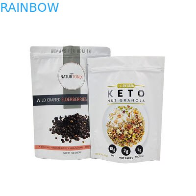 اثر رنگ کیسه های چای رنگی یا مته بسته بندی در کیسه های ایستاده قابل باز کردن