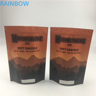 کیسه کاغذی کرافت کیسه های چای بسته بندی با کیسه مهر و موم سه طرفه و شیر گاز زدایی