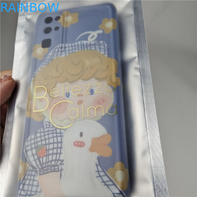 با کیفیت بالا لوگو خصوصی سفارشی کیسه های مهر سه طرفه آسان لاین اشک بسته بندی کیسه با پنجره