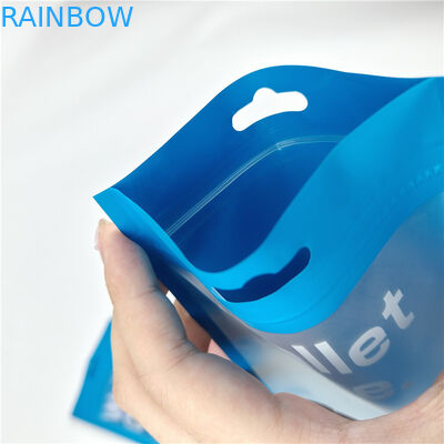 تضمین کیفیت کیسه های مهر و موم سه طرفه برای بسته بندی مراقبت از دندان با اندازه سفارشی و مواد ضد نشت