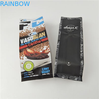 بهترین فروش کیسه های بسته بندی قابل بازیافت و سازگار با محیط زیست برای دانه های قهوه برای 250G 500G 1KG