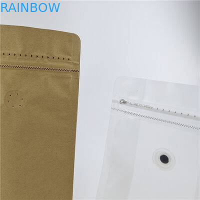 سفارش سفارشی تبلیغاتی پذیرفته شده بسته بندی کیسه میان وعده با قفل زیپ و مقاومت در برابر دمای بالا