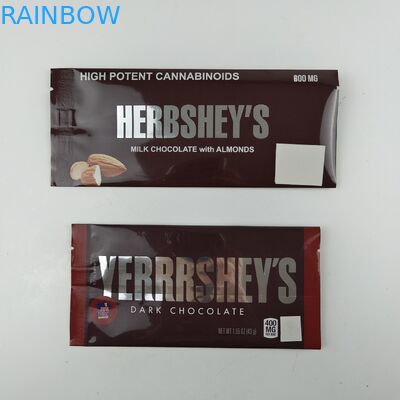 کیسه های پلاستیکی انعطاف پذیر بسته بندی برای پوشه های پنبه ای بار آب نباتات شکلات Energy Bar کوکی ها میان وعده