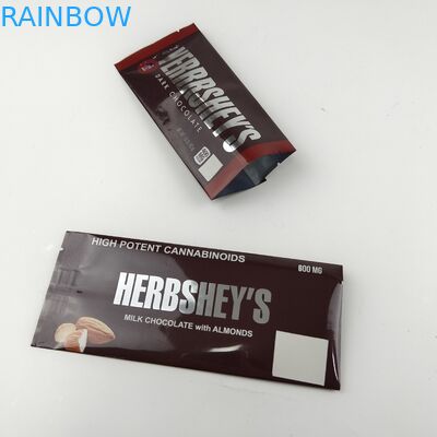 کیسه های پلاستیکی انعطاف پذیر بسته بندی برای پوشه های پنبه ای بار آب نباتات شکلات Energy Bar کوکی ها میان وعده