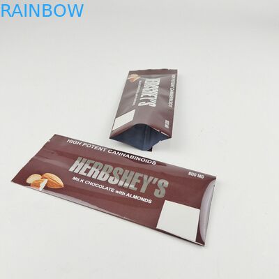 کیسه های پلاستیکی انعطاف پذیر بسته بندی برای پوشه های پنبه ای بار آب نباتات شکلات Energy Bar کوکی ها میان وعده
