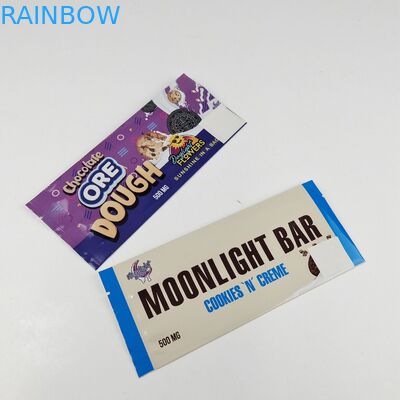 بسته بندی های کاغذی سازگار با محیط زیست بسته بندی های چاپی سفارشی کیسه های ایستاده شکلات نوار انرژی کوکی ها بسته بندی میان وعده