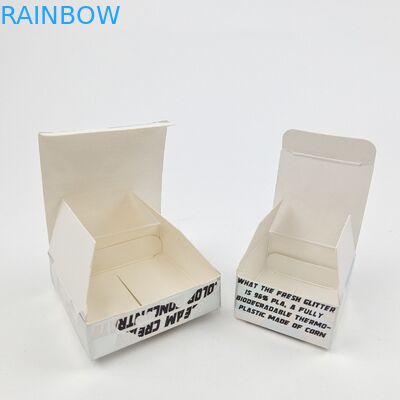 جعبه نمایش از روی میز پاک کن بسته بندی جعبه های نمایش کارتن سفید