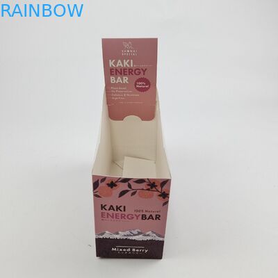 جعبه های نمایش کارتونی لامیناسیون مات قابل بازیافت برای فروشگاه خرده فروشی