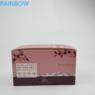 جعبه های نمایش کارتونی لامیناسیون مات قابل بازیافت برای فروشگاه خرده فروشی