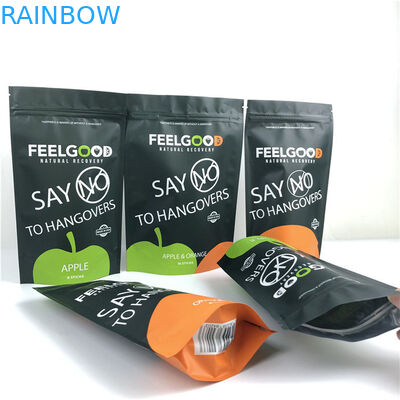 لوگو سفارشی چاپ شده قفسه زپ ضد بوی کیسه های بسته بندی پلاستیکی ضد آب