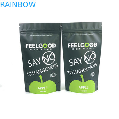 لوگو سفارشی چاپ شده قفسه زپ ضد بوی کیسه های بسته بندی پلاستیکی ضد آب