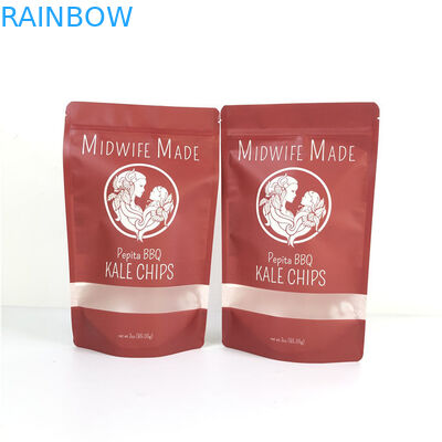 بسته بندی مواد غذایی کیسه های پلاستیکی مسطح زپلاک کیسه های فولیک آلومینیومی با زپ