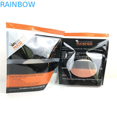 فولیک آلومینیوم مت با کیف ایستاده زپ لاک