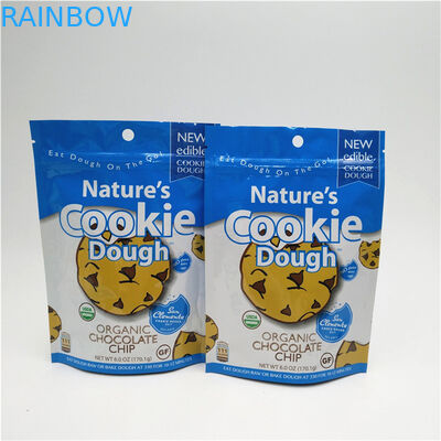 10 رنگ بسته بندي زپ بلند مواد MOPP/VMPET/PE برای بسته بندی میان وعده