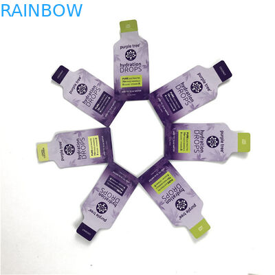 لوگو سفارشی داغ رنگ درخشان اندازه و طراحی سفارشی نیاز به ورق آلومینیوم Mylar Doypack